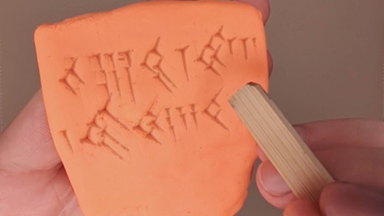Cuneiform ASMR (Babylonian Numerals)