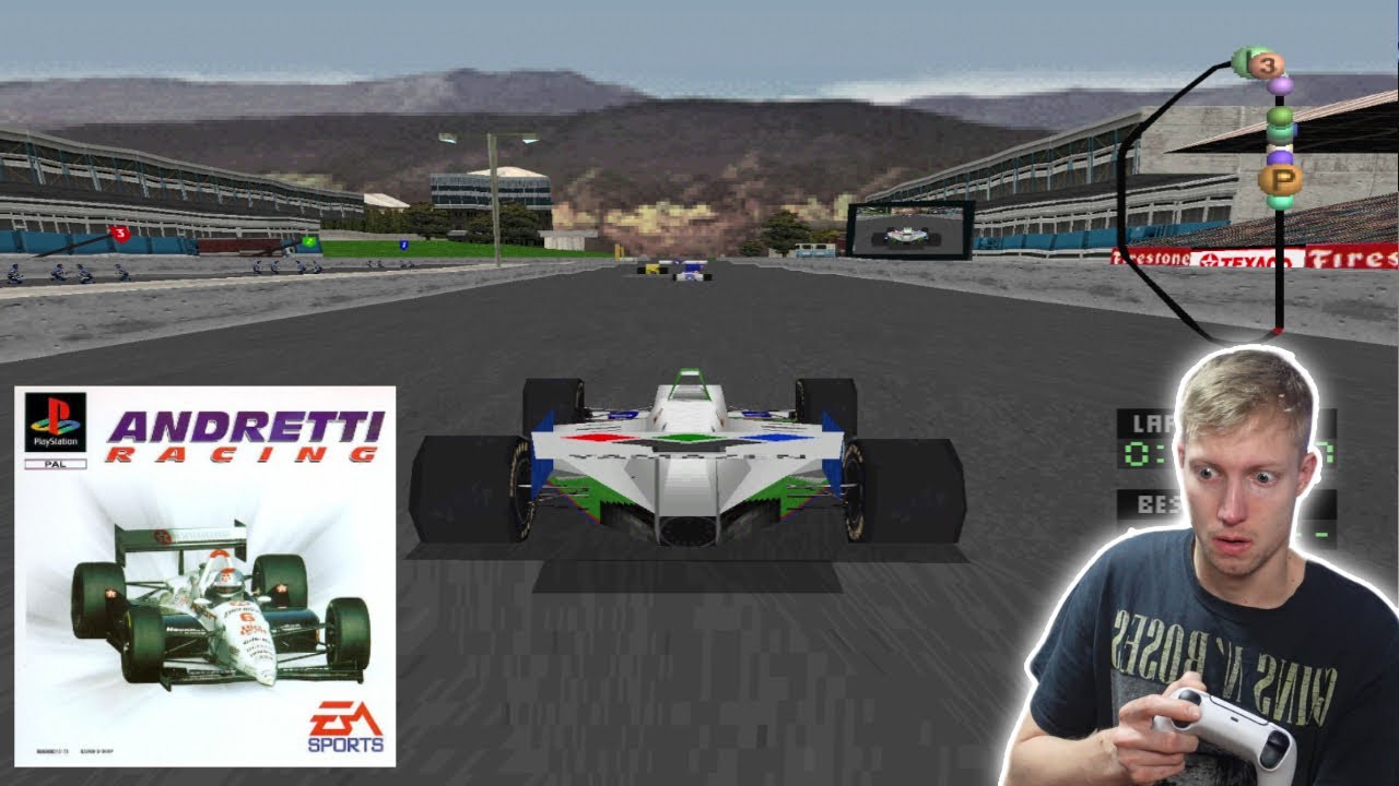 Andretti Racing (PS1) Gameplay - Angezockt (1996)