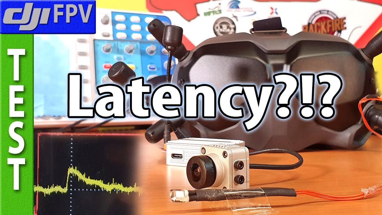 DJI FPV HD and AVin Latency tested (important finding: powercycle after modeswitch)