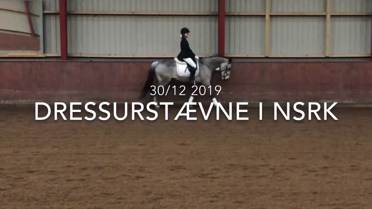 Dressurstævne i NSRK LD2 30/12 2019 | Anna & Rocket