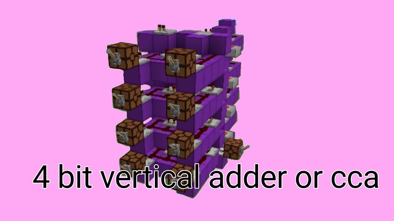 vertical adder or cca tutorial (bedrock)
