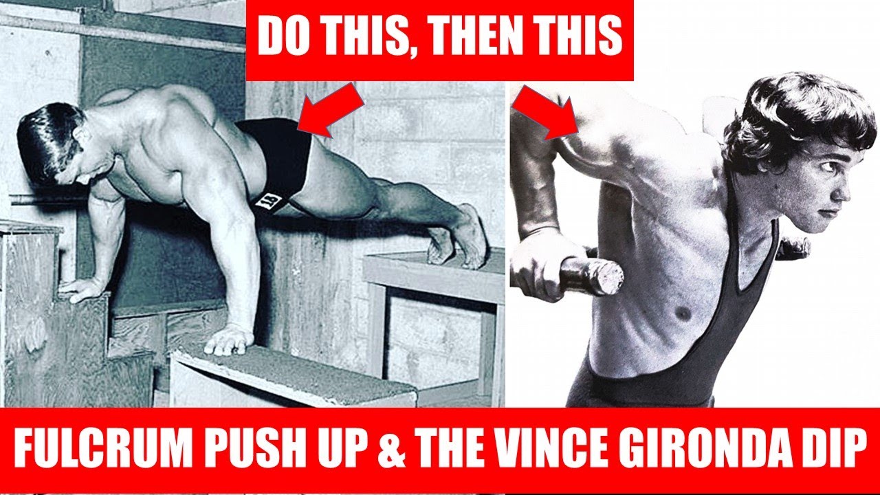 HOW TO PROGRESS INTO THE GIRONDA DIP USING THE FULCRUM PUSH UP!