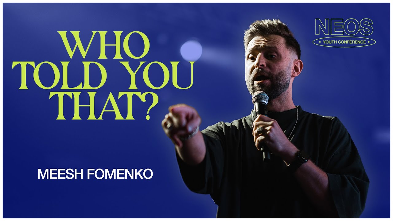 Who Told You That? Meesh Fomenko. NEOS Youth Conference [4/29/22]