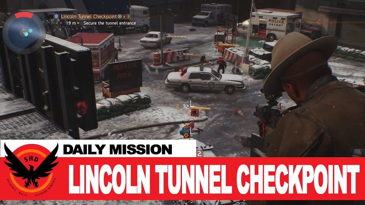 The Division - Lincoln Tunnel Checkpoint - Challenge Mode