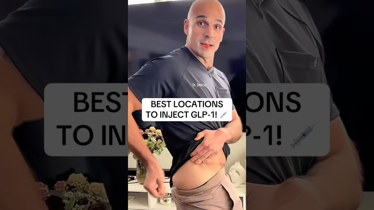 Does GLP-1 Injection Site REALLY Matter? 👀 Truth REVEALED‼️ #glp1 #weightloss #health