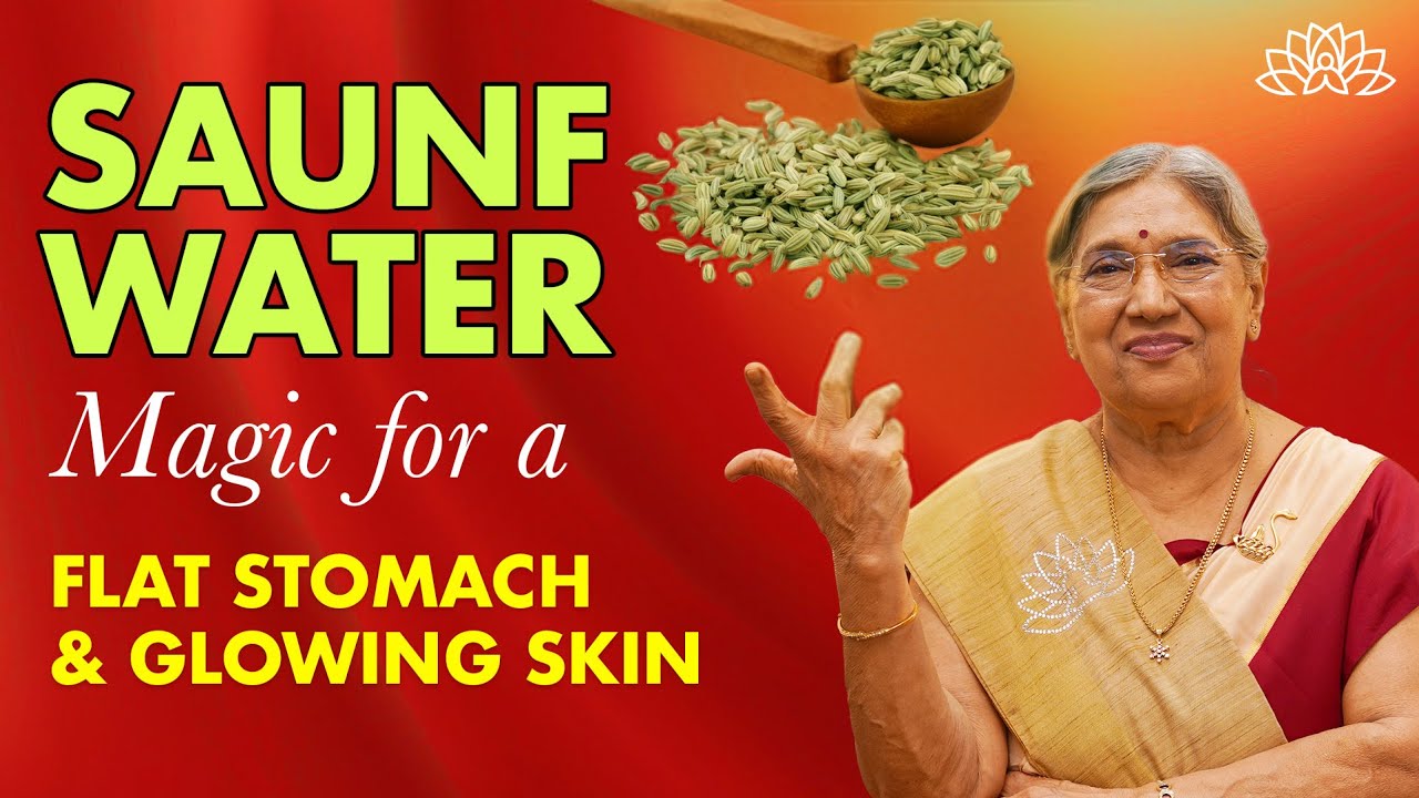 Bloating & Acidity Solution | Saunf Water for a Healthy Gut and Glowing Skin | Dr Hansaji