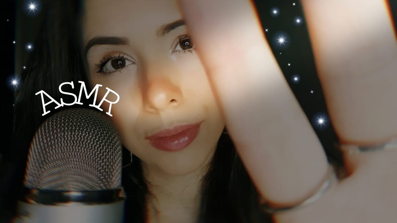 OI, POSSO TE TOCAR? ♡ (ASMR MAY I TOUCH YOU?) | Toques na Tela, Sussurros e Sons de Boca