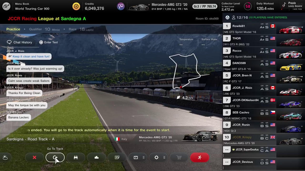 JCCR Season 2 Round 5 Am/Pro at Sardegna - A | Eleventh Stream of 2026 | Collab with SuperDoofus