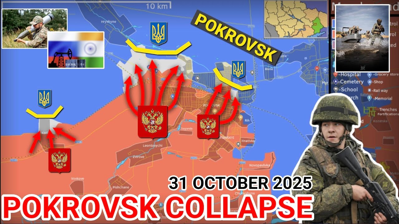 Disaster in Pokrovsk: Encirclement Looms as North Collapses [31 October 2025]