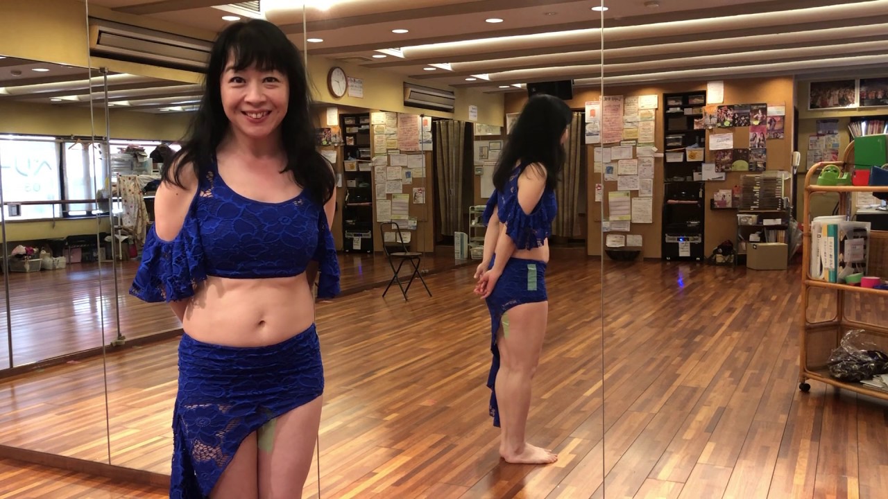 休講支援　青木香葉のベリーダンスレッスン２　シミー