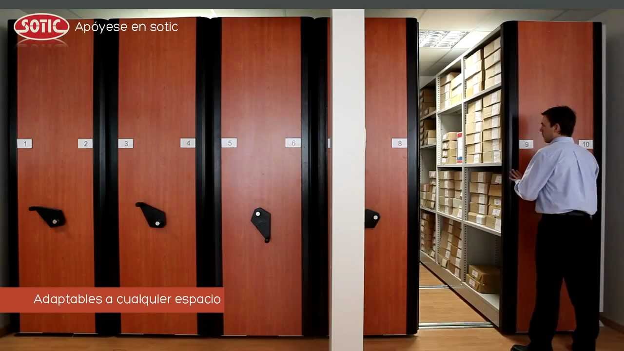 Estanterías Móviles | Archivos Deslizantes | Sotic S.A. ®
