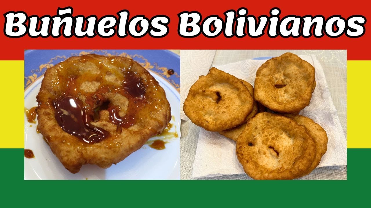 BUÑUELOS estilo BOLIVIANO - Receta de la abuela