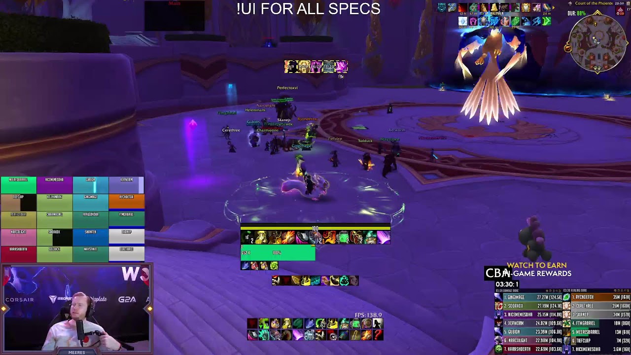 Meeres RWF DAY 15 Mythic Day 8 | !UI Echo