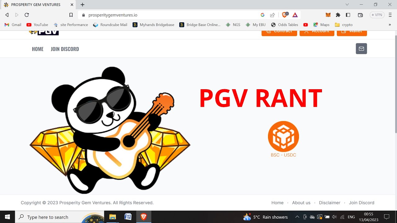 I'm sorry I didn't call Prosperity Gem Ventures (PGV) a Ponzi - bit of a Rant!