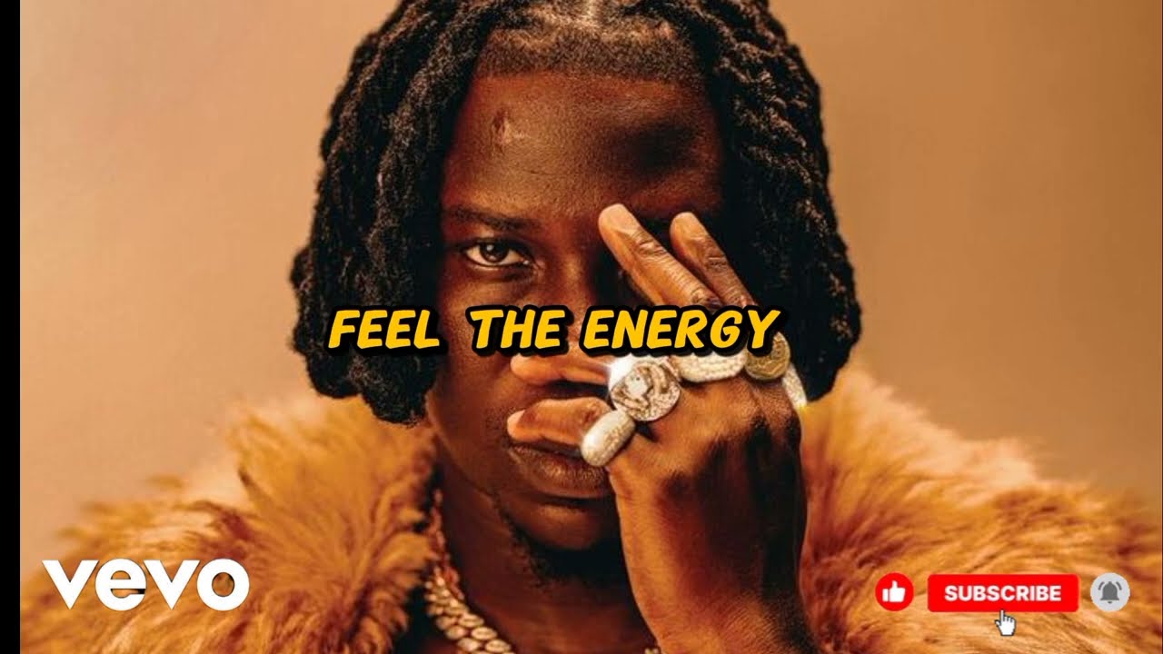 Stonebwoy - Never Give Up - Lyrics Video 