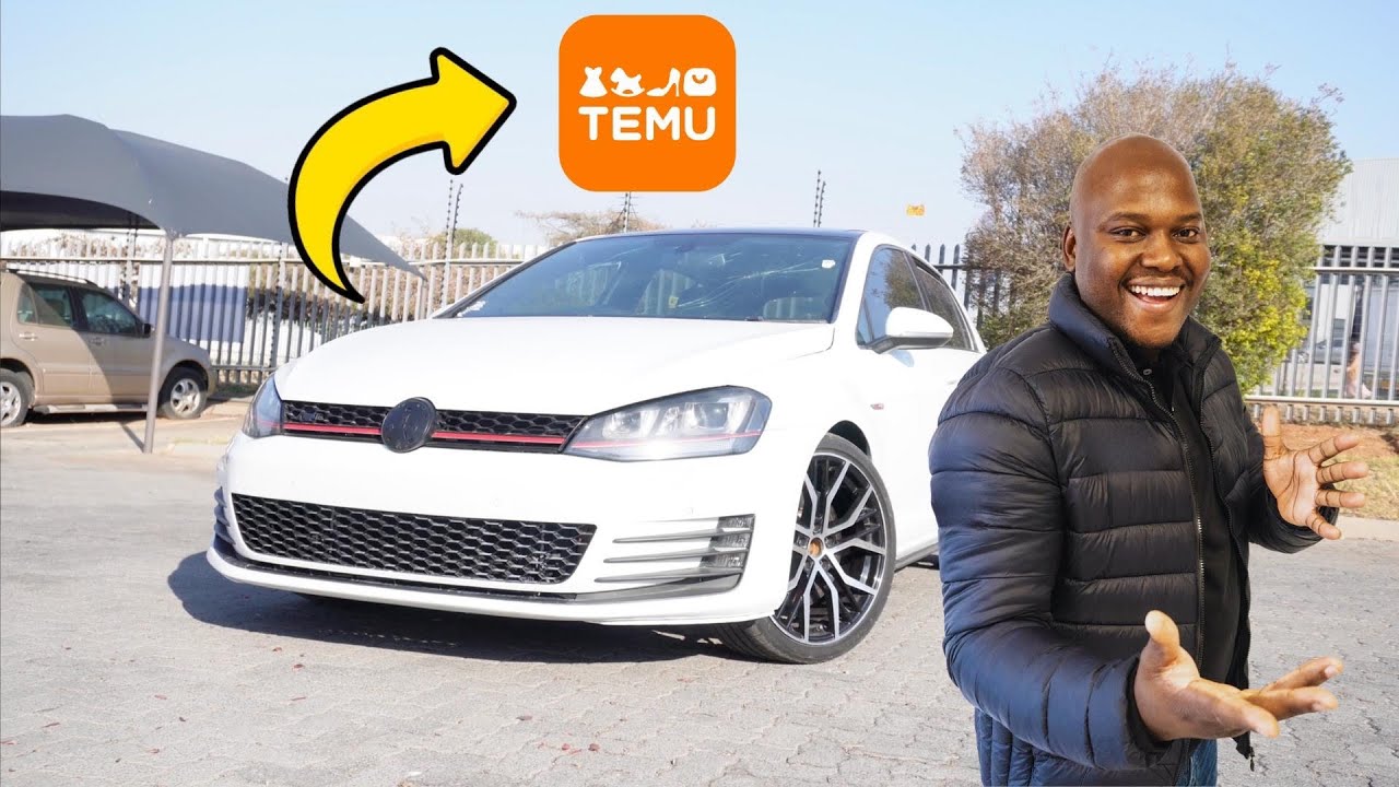 UPGRADING MY GOLF 7 WITH TEMU PRODUCT