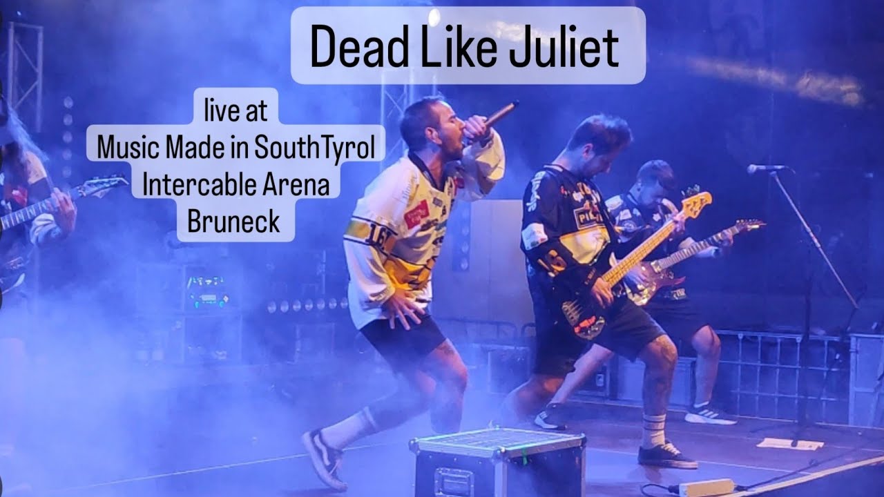 Dead Like Juliet live at Music Made in SouthTyrol Intercable Arena Bruneck