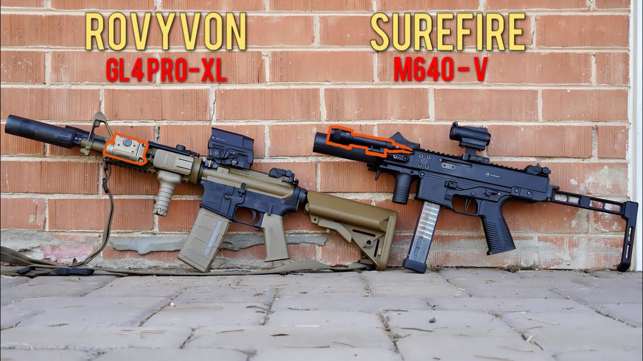 You Don’t Need Full Power… | Rovyvon GL4 Pro XL | Surefire M640V Vampire | Micro Review