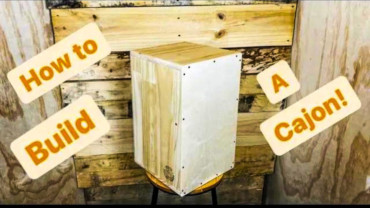 Diy Cajon Box Drum Build! - Isaac Builds Things