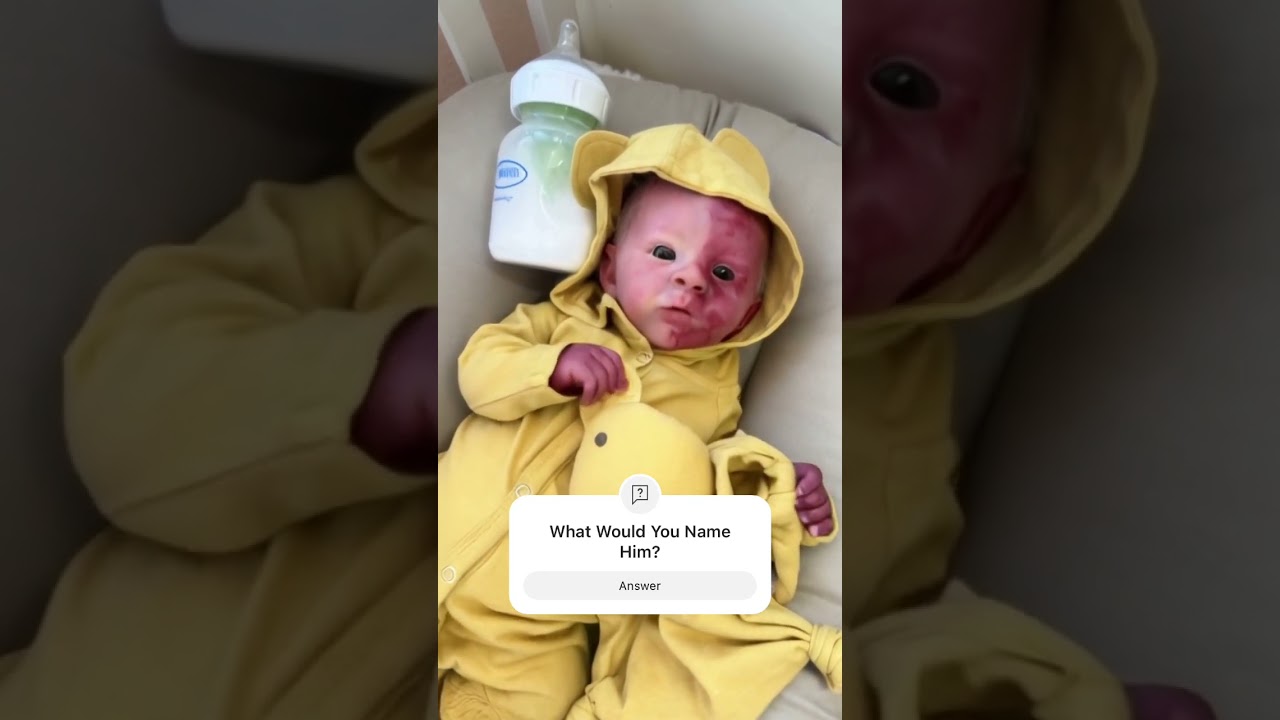 Realistic Reborn Baby Doll Really MOVES! 😯