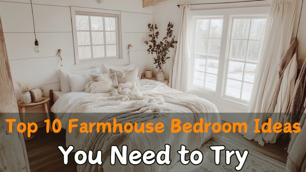 Small Farmhouse Bedroom Makeover: Rustic and Modern Design