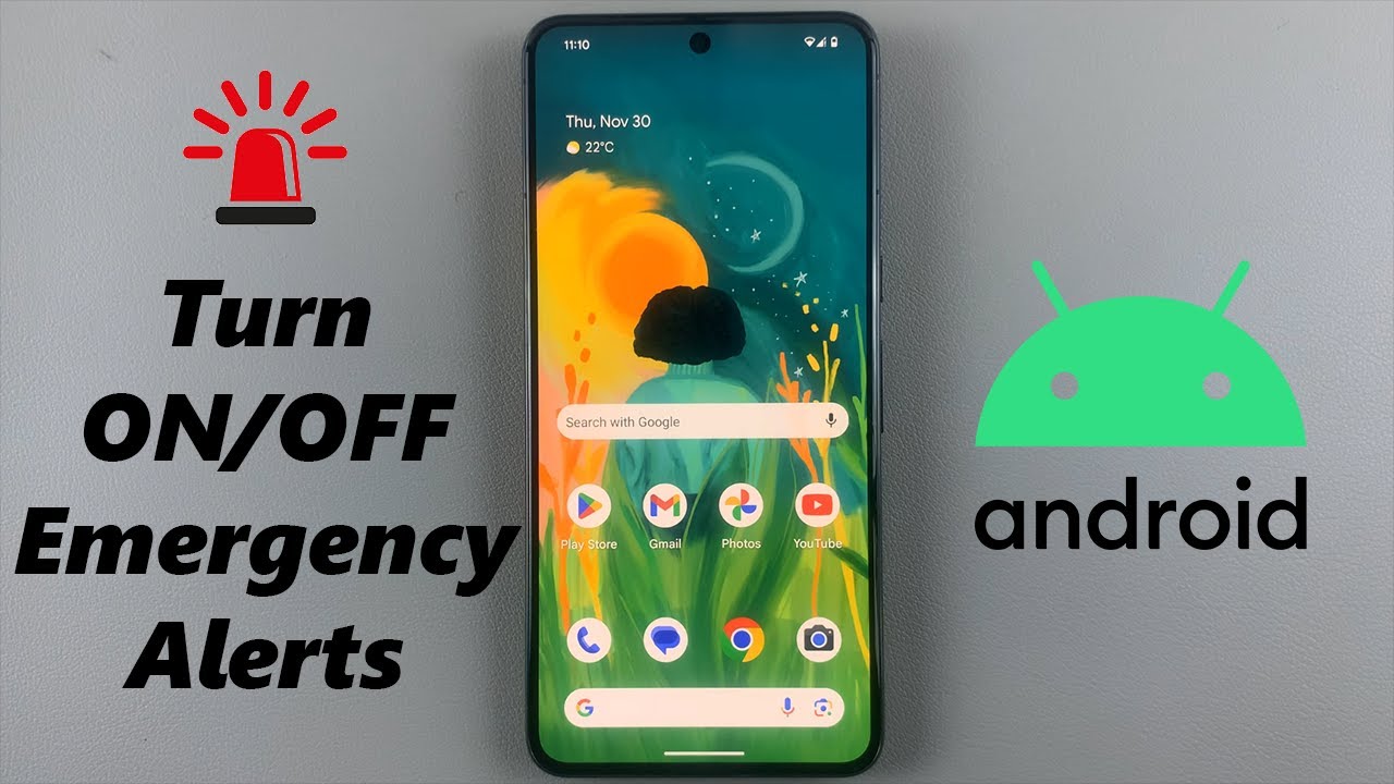 How To Turn ON /OFF Emergency Alerts On Android Phone
