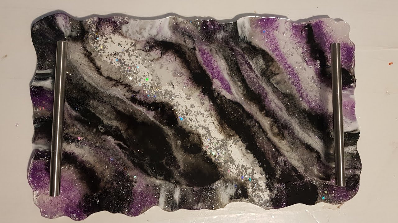 Resin tray tutorial, Epoxy Tray DIY