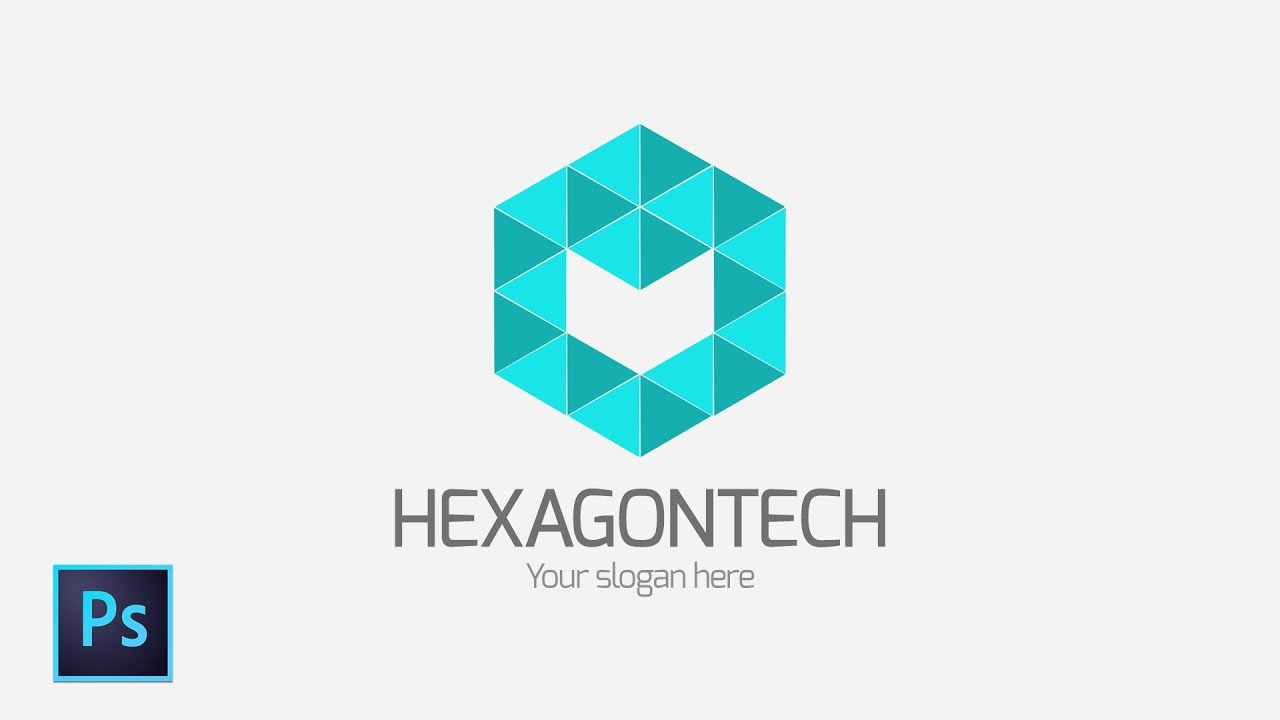 Logo Design Tutorials - Hexagon-tech Logo Design Tutorial
