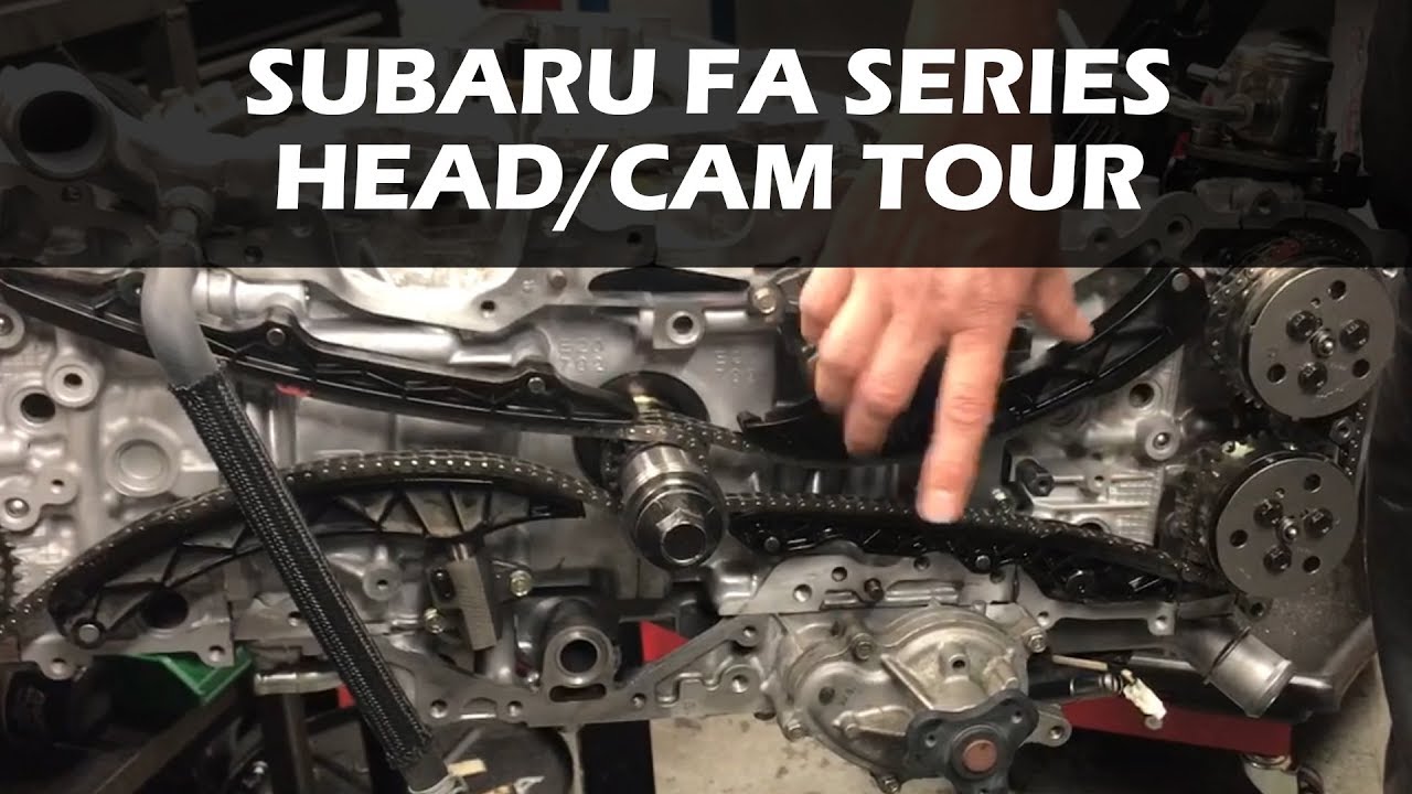 Subaru FA Series Engine Tour - Head / Cam / Timing / Fuel System & Ancillaries
