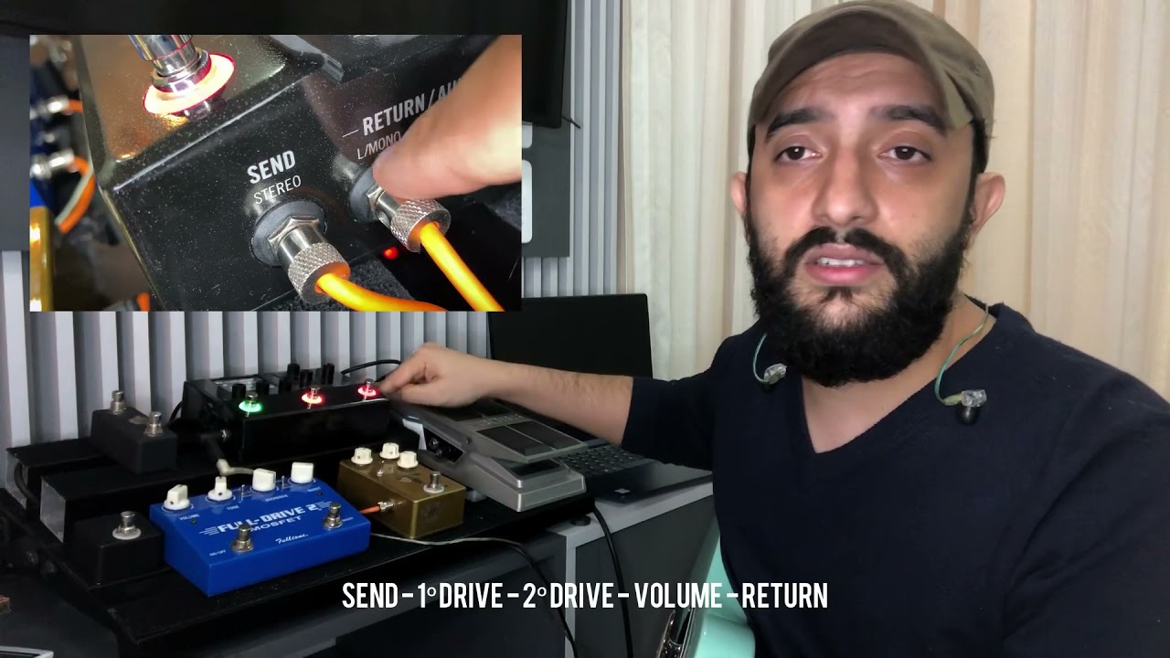 Hx Stomp Fx Loop Send/Return