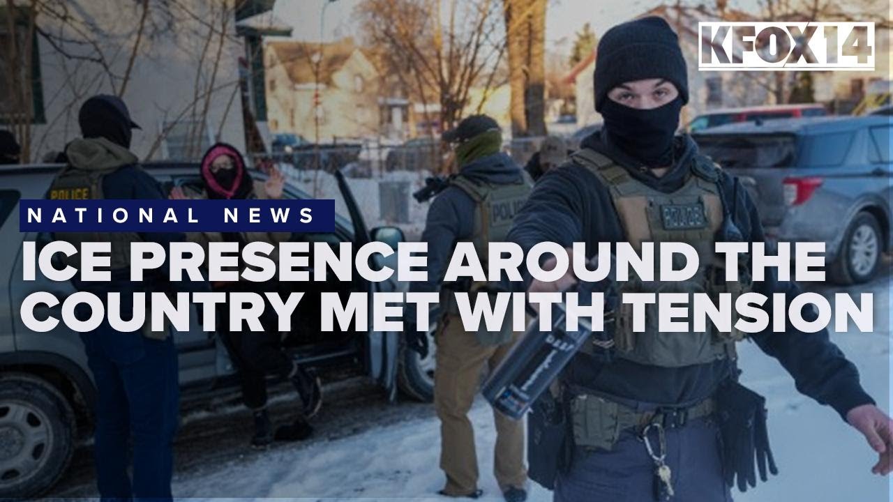Tensions over ICE activity rise around the country