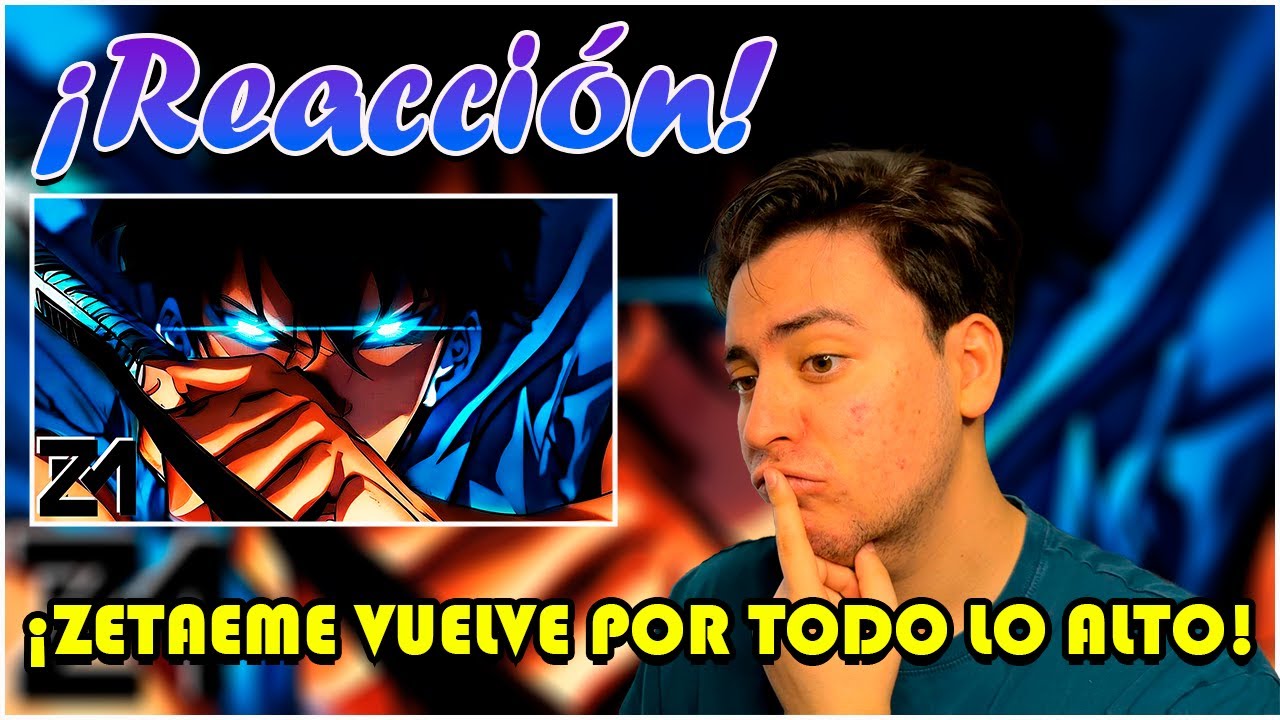 SOLO LEVELING RAP | Sung Jin Woo - EL MONARCA DE LAS SOMBRAS | Zetaeme 2024 | (Reacción)