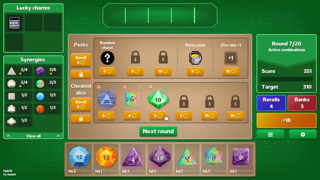 Dice Dice Baby Incremental
