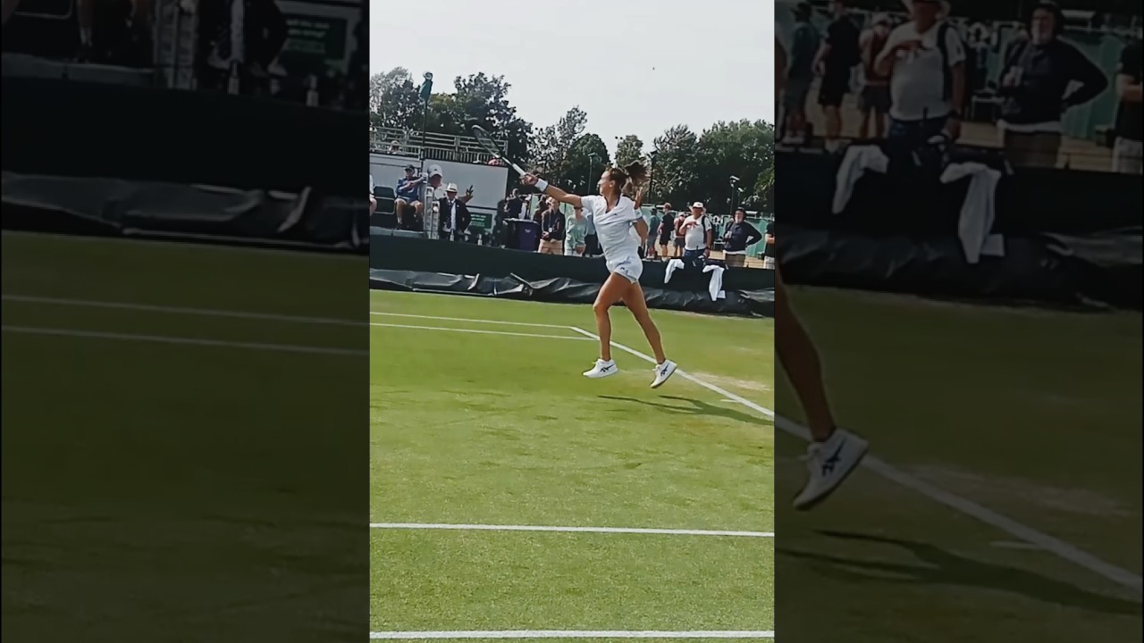 Petra Martic's Grass Court Game gets her through to Wimbledon #wta #wimbledonqualifying
