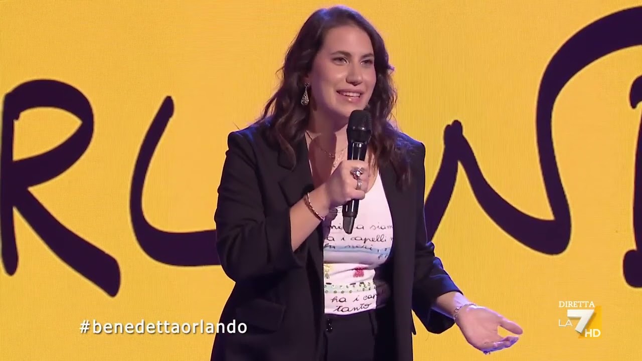 Il monologo di Benedetta Orlando: 