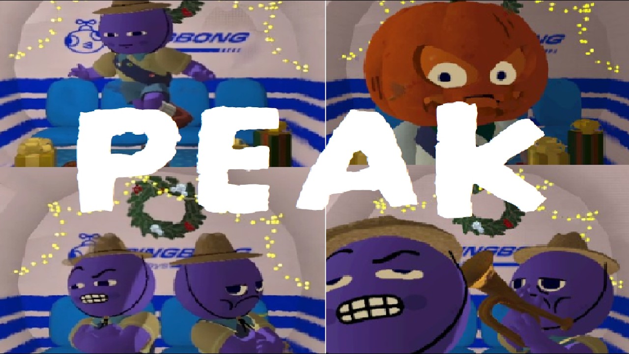 dude i totally dare you to backflip off this mountain (PEAK)