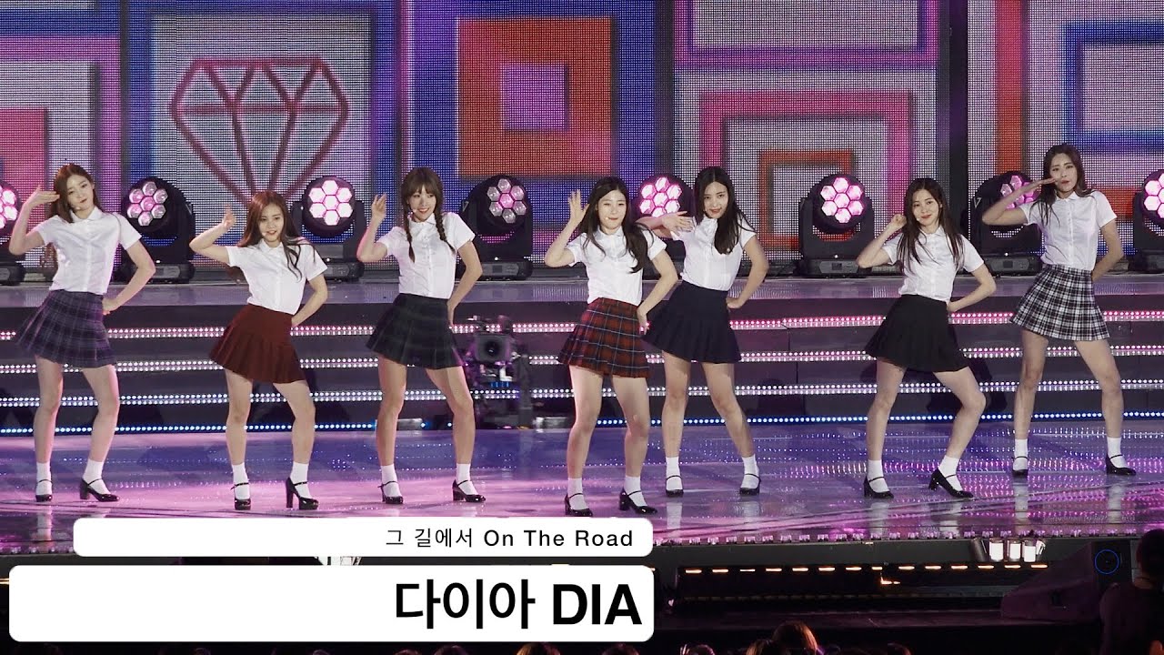 다이아 DIA[4K 직캠]그 길에서 On The Road@20160617 Rock Music