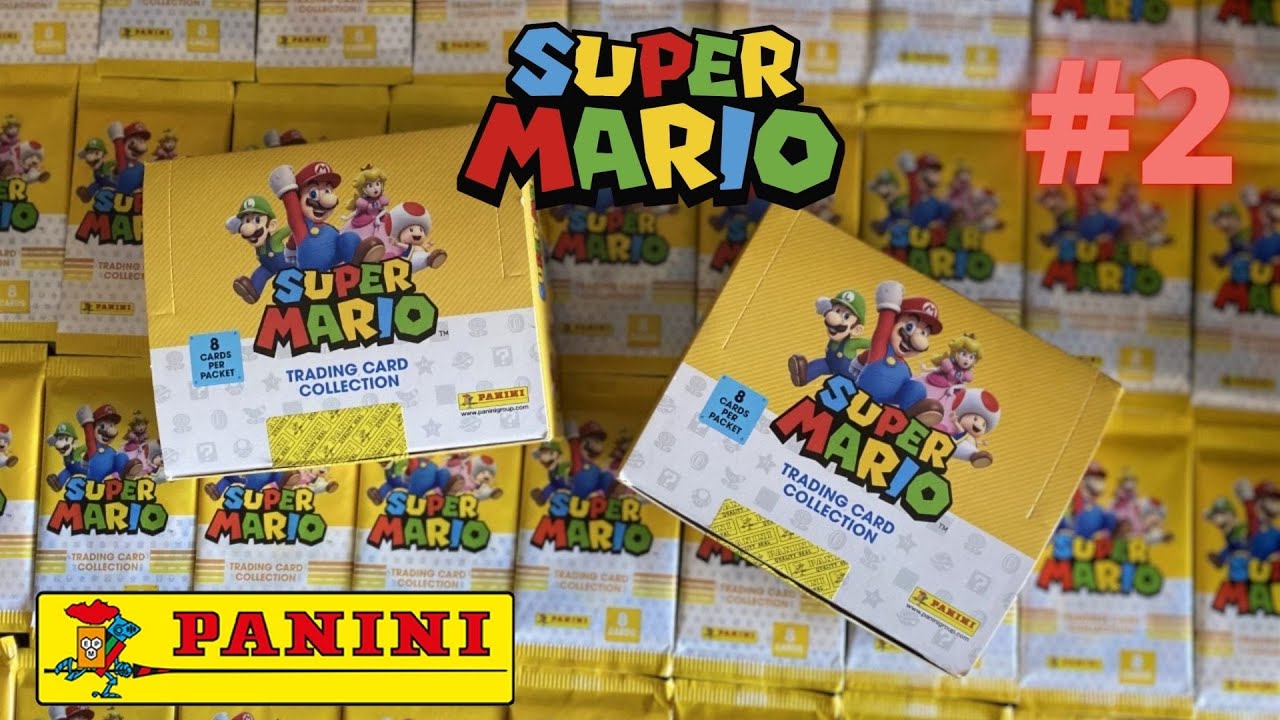 Ouverture cartes Panini Super Mario #2