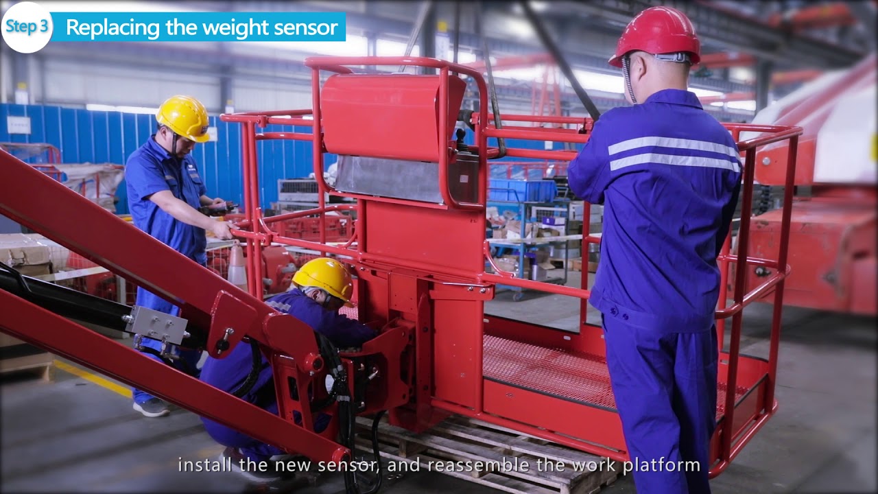 SINOBOOM | Troubleshooting Telescopic Boom Lift Common Faults - Weight Sensor Repair