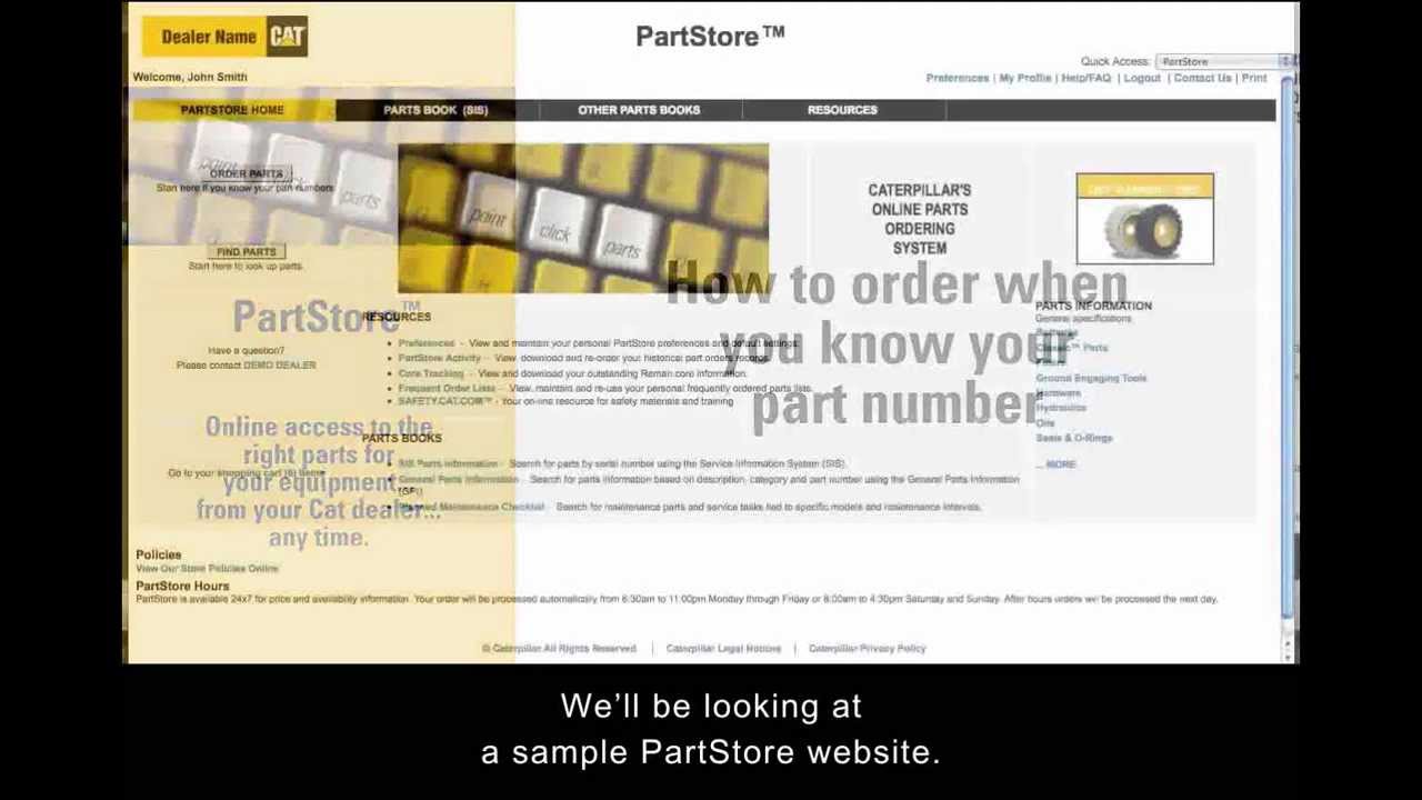 Video 2: How to order parts when you know your part number