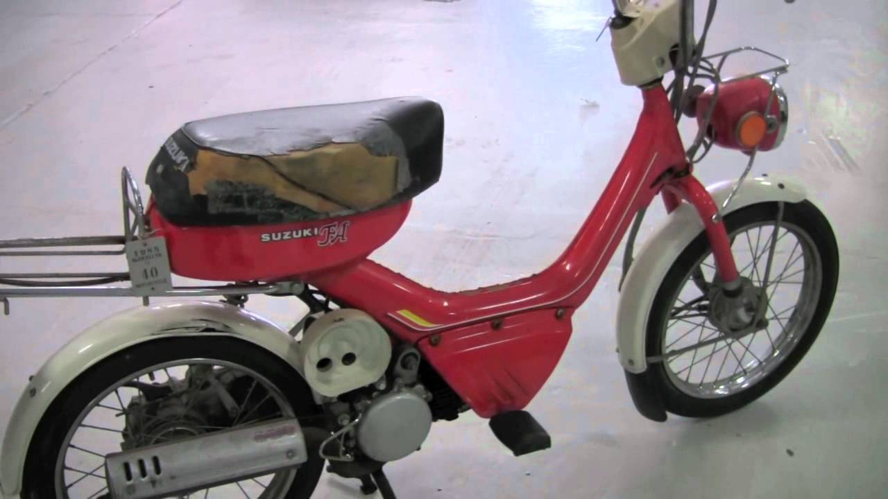 «Из архивов»: тест-драйв мопеда Suzuki FA50 1980 года с Крисом Мораном из Chicago Motor Cars