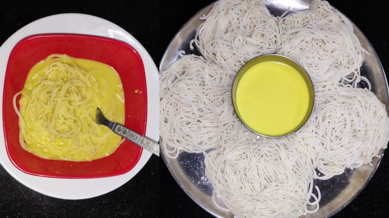 Rasatalyo Shirvolyo with Rice Flour & Coconut Jaggery Ras/Roas|Rice Noodles|String Hoppers