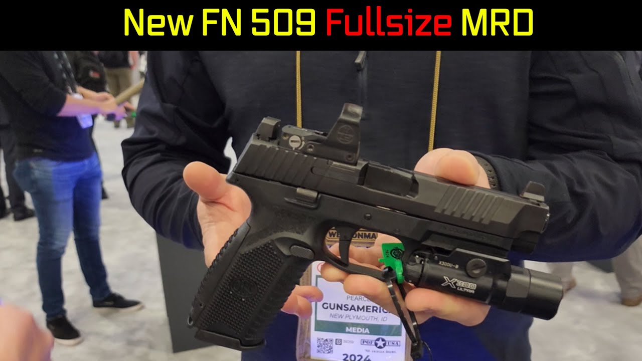 New FN 509 Fullsize MRD - SHOT Show 2024