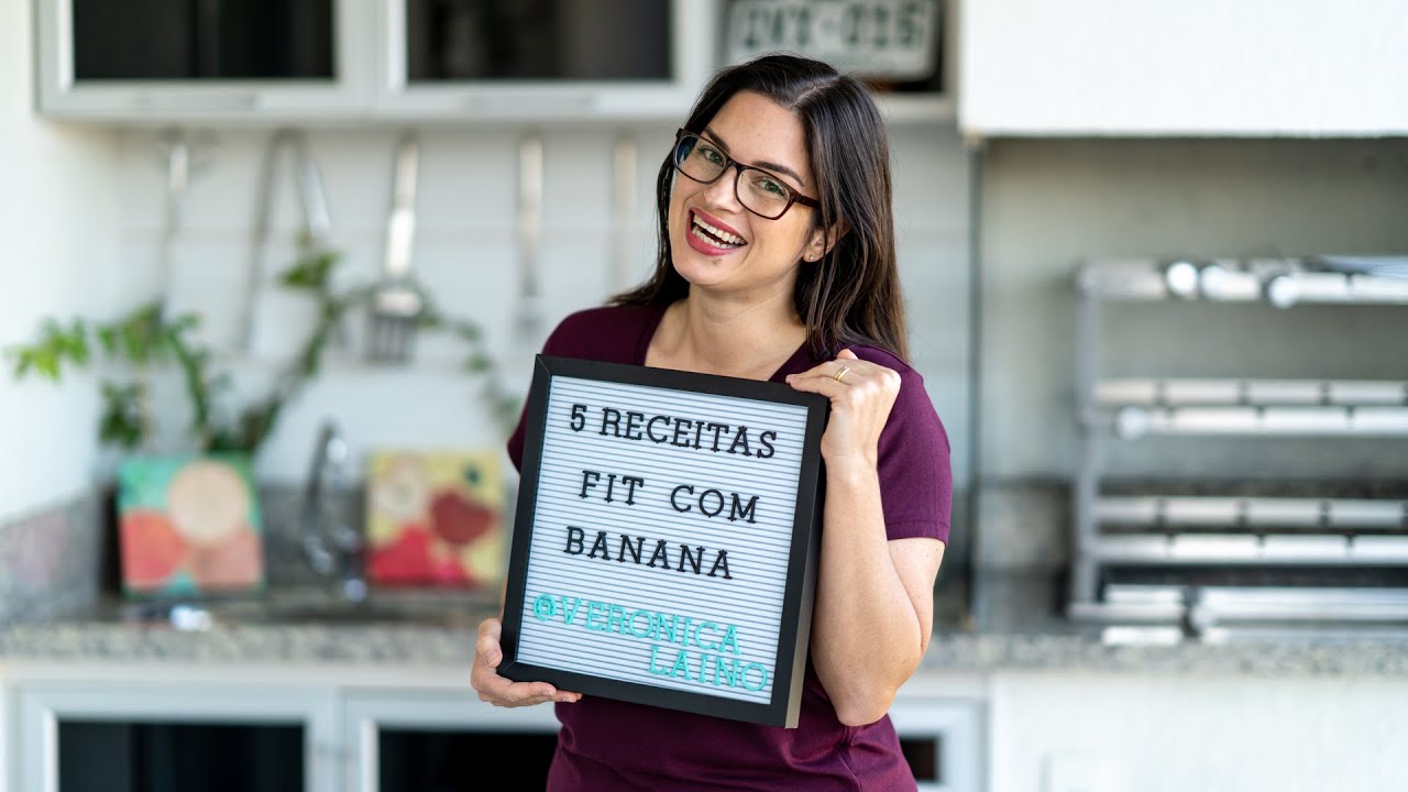 5 RECEITAS FIT COM BANANA + 2 RECEITAS BONUS | Utilize aquela banana que está super madura!