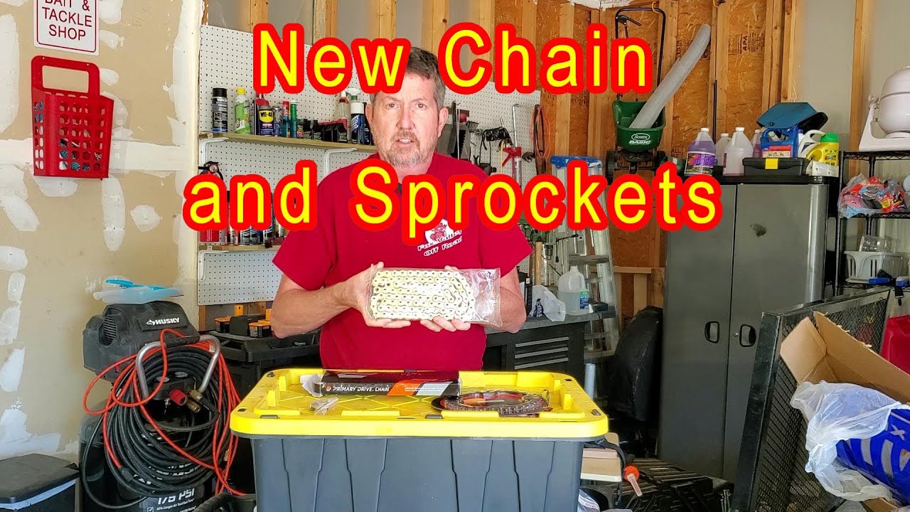 Installing a new chain and sprockets Yamaha Raptor