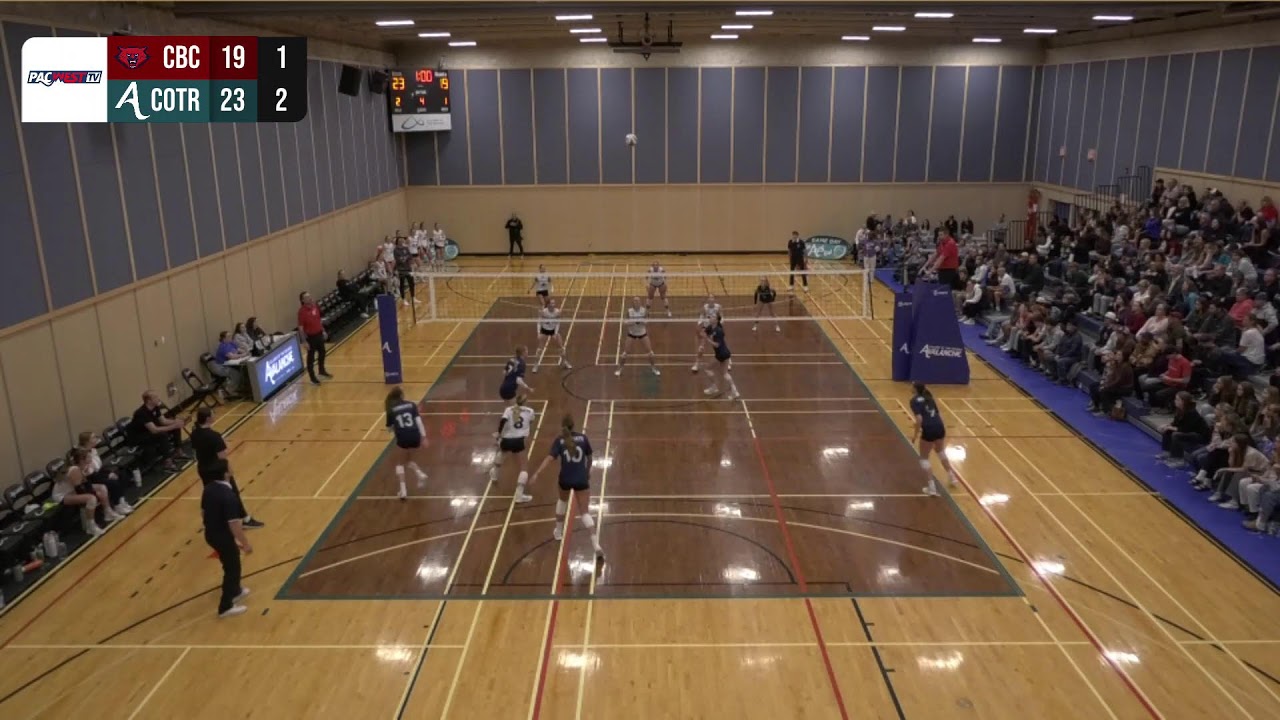 PACWEST Women's Volleyball 🏐 CBC @ COTR [24-Oct-25]