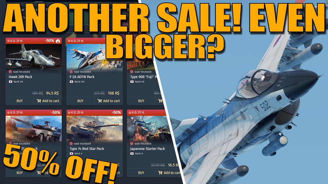 ОГРОМНАЯ ЯПОНСКАЯ РАСПРОДАЖА! СКИДКА 50% НА ЛУЧШИЕ ЯПОНСКИЕ НАБОРЫ! - War Thunder