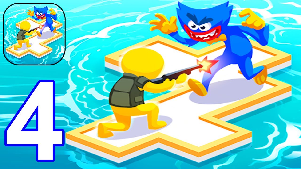 War of Rafts: Crazy Sea Battle - Gameplay Walkthrough Part 4 New Update (Android,iOS)