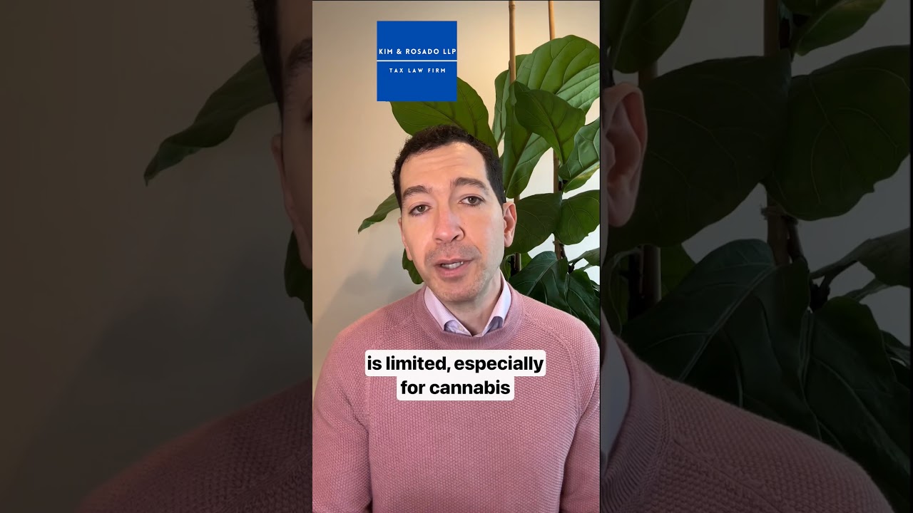 The Tax Code Limits Cannabis Businesses To 