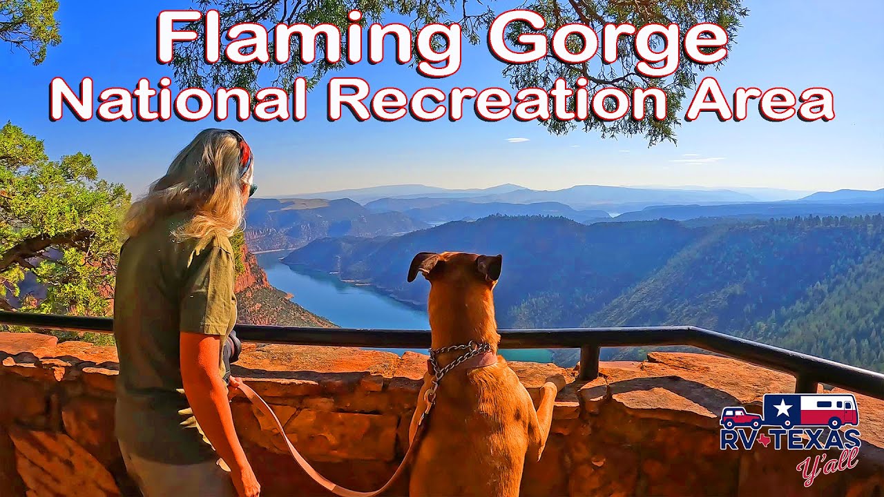 BEAUTIFUL Flaming Gorge Utah RV Camping | Ashley National Forest